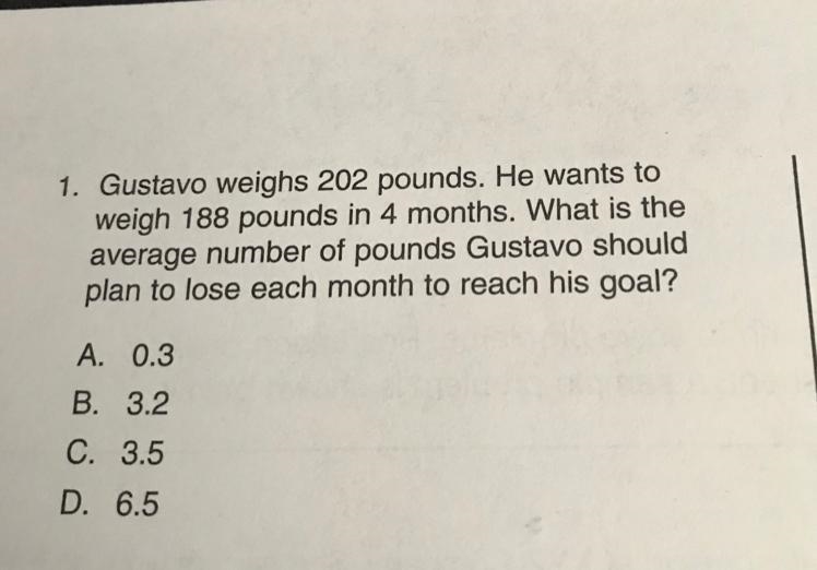 Gustavo weighs 202 pounds-example-1