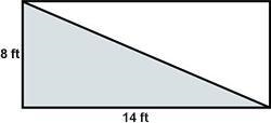 Which equation can be used to calculate the area of the shaded triangle in the figure-example-1