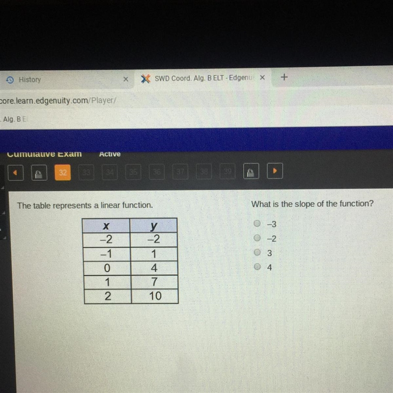 What is the slope of this function ?-example-1