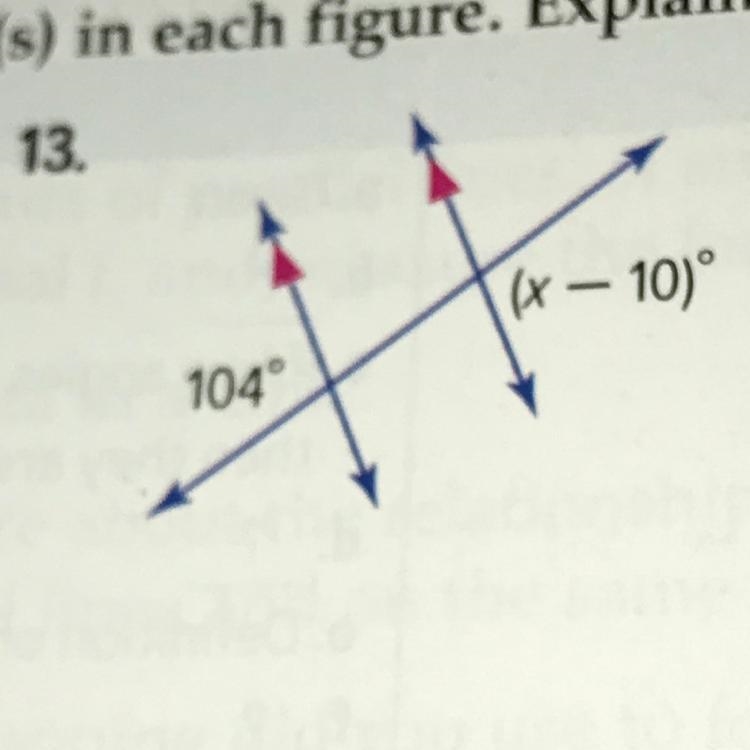 Find the value of the variable x-example-1