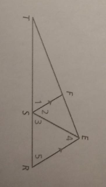 In this picture, m<4=m<5= 55° (a) Show how to find m<3 ? (b) Explain how-example-1