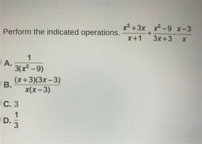 Perform the indicated operations and chose the correct answer from the listed options-example-1