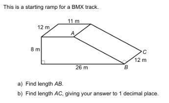 Can somebody help me with the Math's questions on Pythagoras Theorem? Thanks-example-1