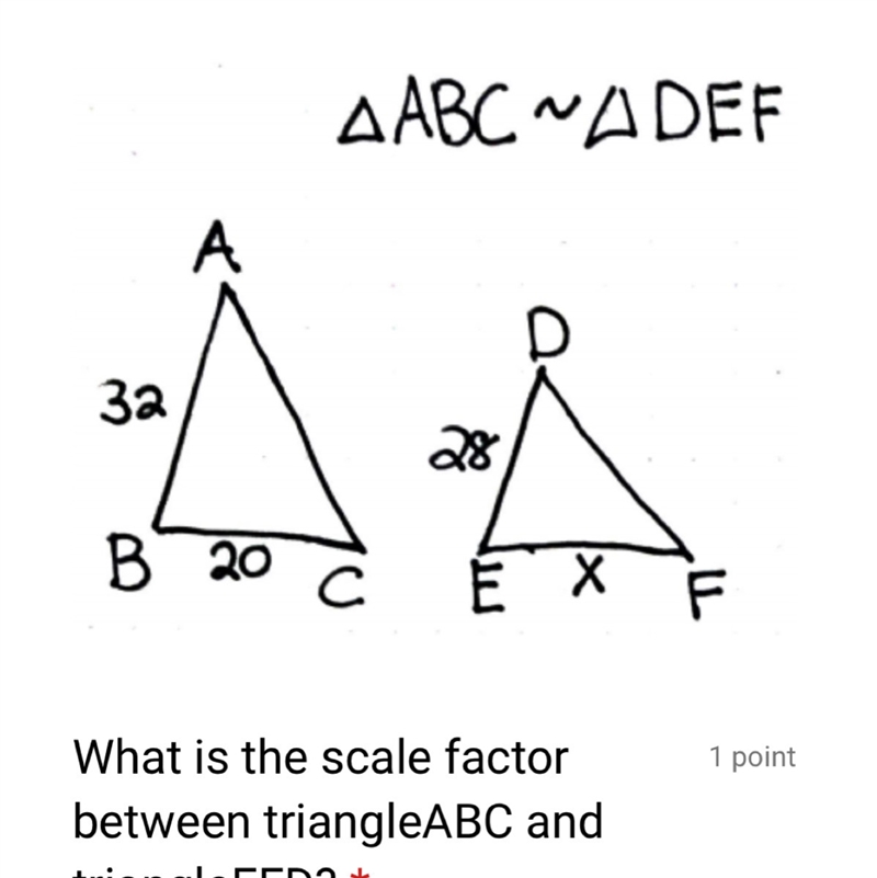 How do I find the scale factor?-example-1