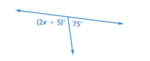 What is x equal to ? Link down below.-example-1