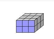 The shape above is made of cubes. How many total cubes make up the shape? A. 18 B-example-1