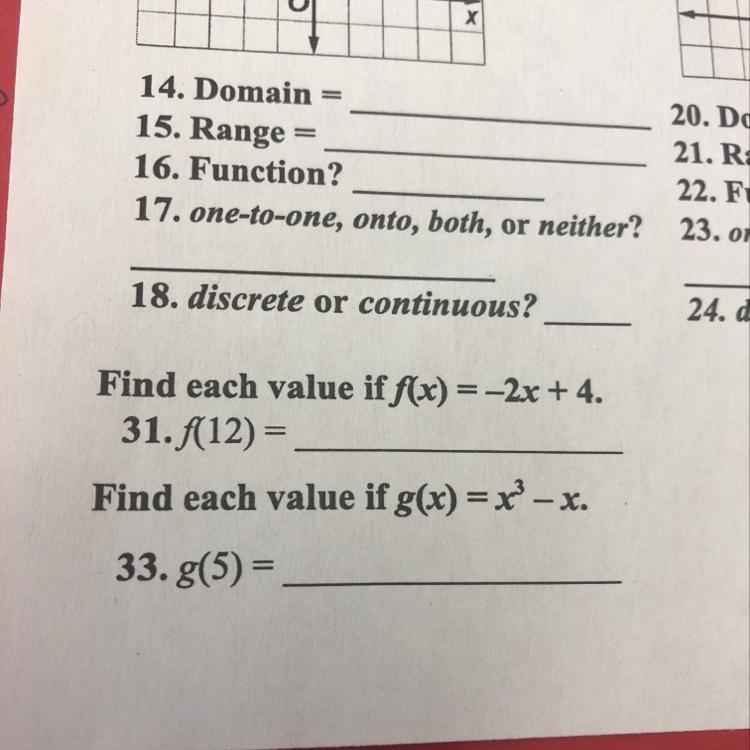 Someone can help me with 31 & 33? i need help-example-1