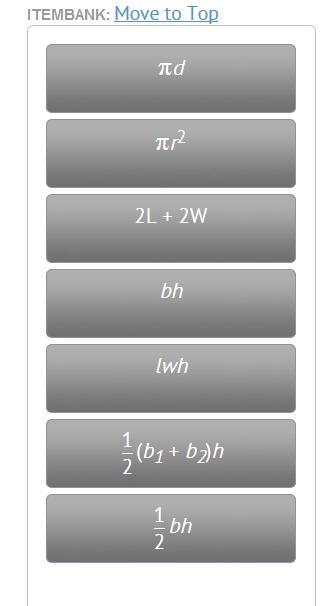 HELPPPP NOWW Drag the item from the item bank to its corresponding match. ```````````````````````````````````````````````````````````````````````````````````` Volume-example-1