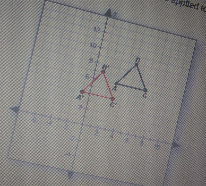 Which of the following steps were applied to ABC obtain A' B'C'? A Shifted 4 units-example-1