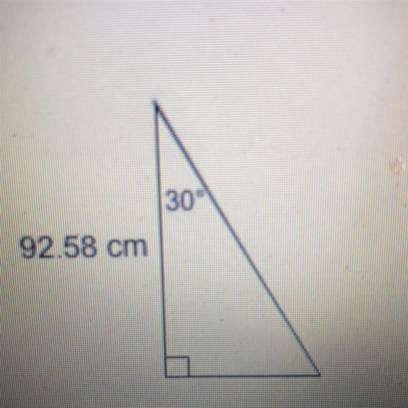 To the nearest hundredth of a centimeter, what is the length of the hypotenuse? [1] cm-example-1