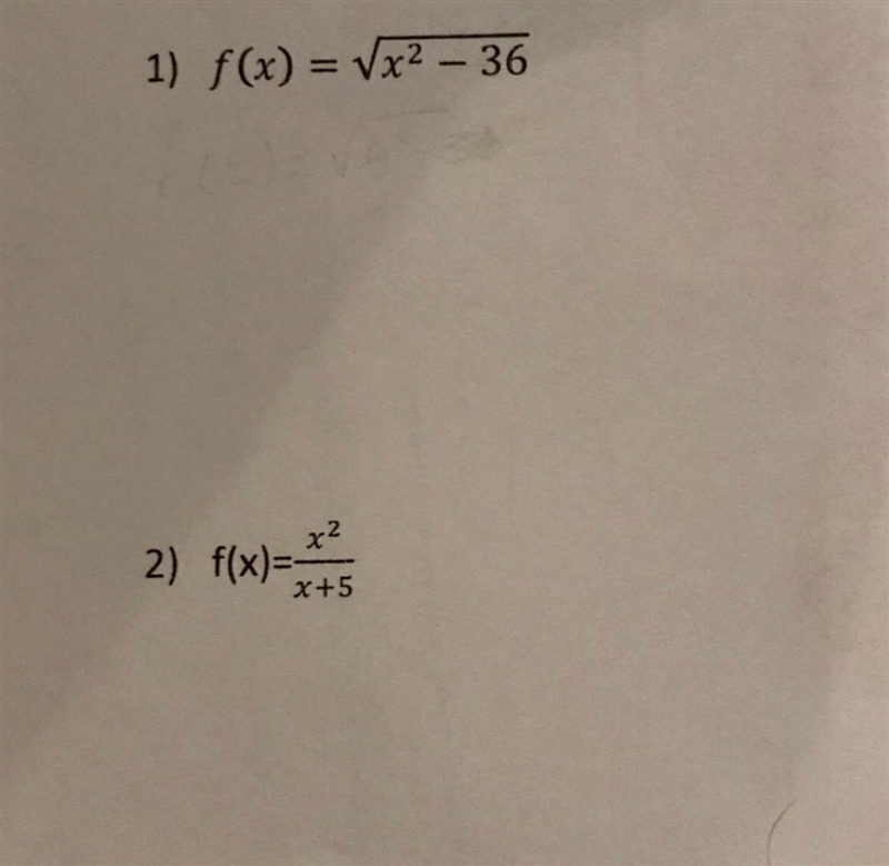 Determine whether each function is continuous at x=5. Justify your answer using the-example-1