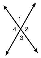 SEE IMAGE! Two lines below intersect to form four angles, as shown. The measure of-example-1