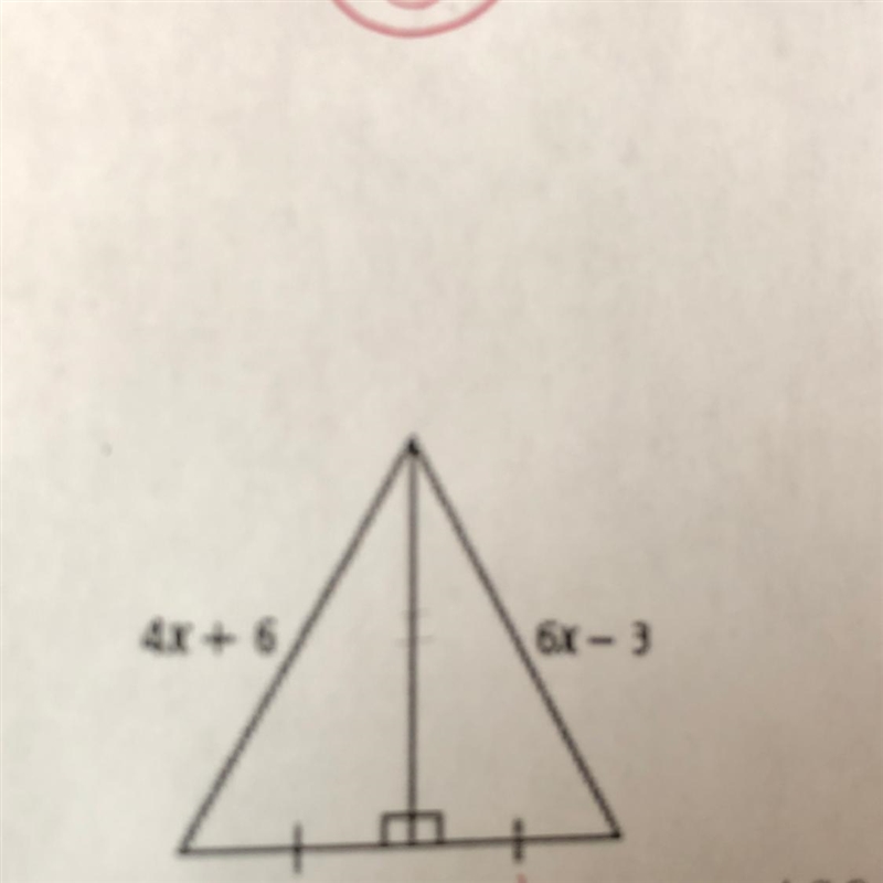 Algebra- Find the value of X-example-1