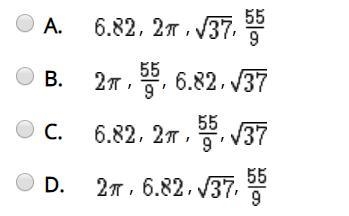 Which set of numbers is arranged in decreasing order?-example-1