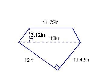 Find the area of the entire figure.-example-1