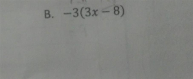 Simplify by distributing and combining like terms​-example-1