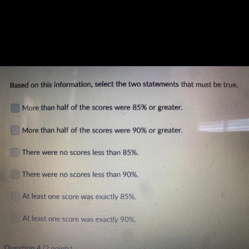 Rylee took five test in science. Each test had a different score. The mean score of-example-1