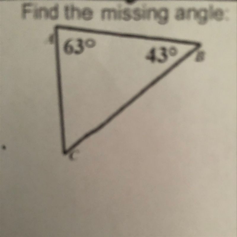 Find the missing angle-example-1