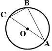 Given: circle k(O), mAB =(6x−50)°, m∠BCA=(2x)° Find: m∠BAC-example-1