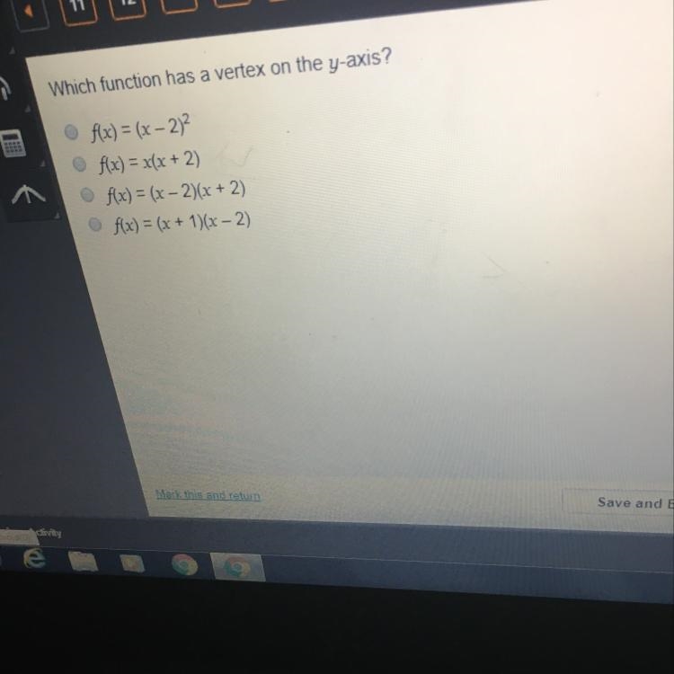 Which function has a vertex on the y-axis?-example-1