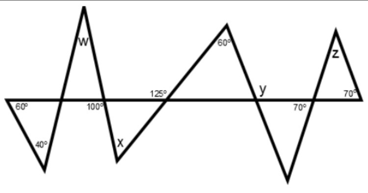 How to find w, x, y and z-example-1