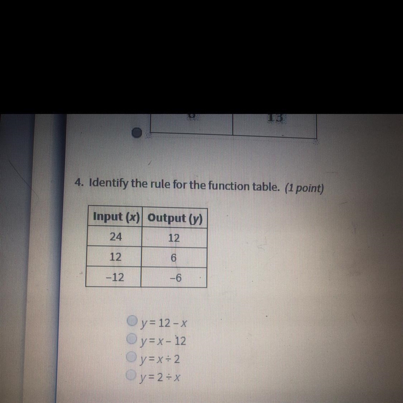 Identify the rule for function table-example-1