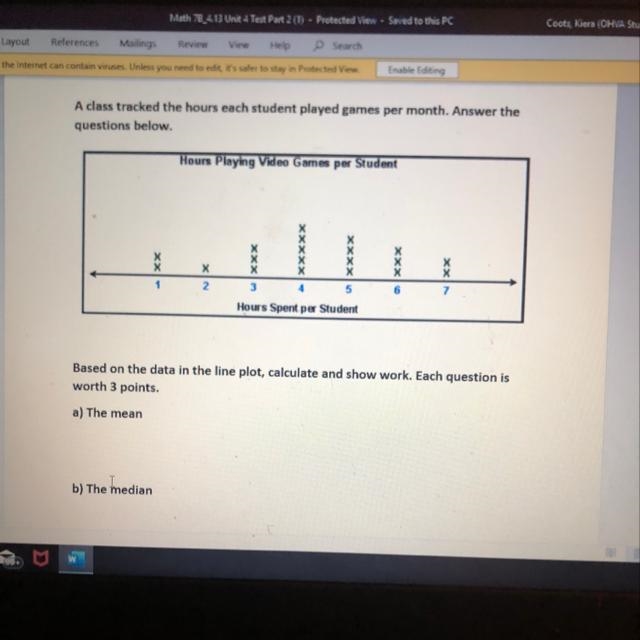 Hi there is 1 question it has a part a and part b plz help I really need it I only-example-1