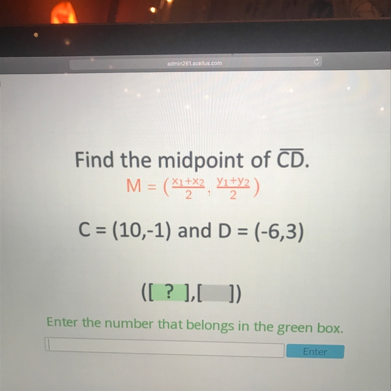 What is the midpoint?-example-1