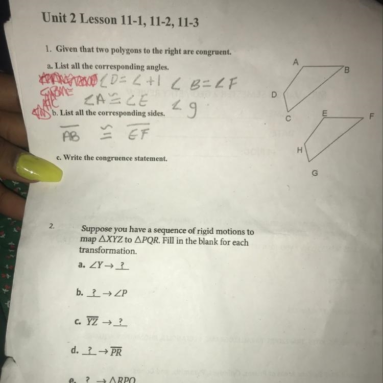 How do I suppose to sequence of rigid motions-example-1