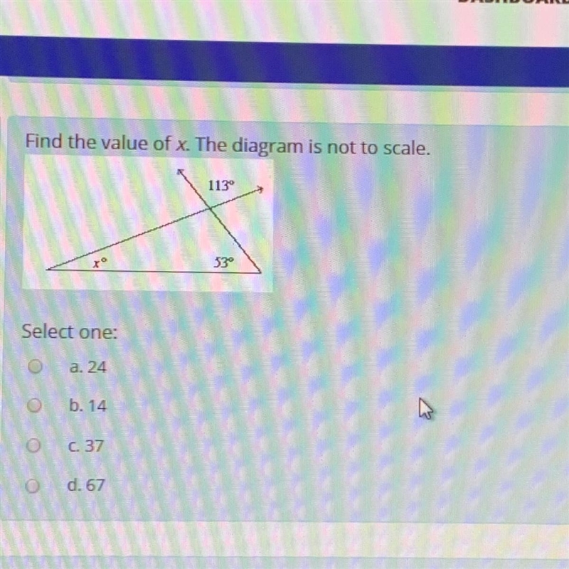 Find the value of x. the diagram is not to scale-example-1