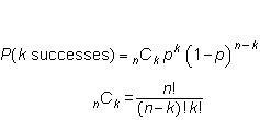 Aron flips a penny 9 times. Which expression represents the probability of getting-example-1