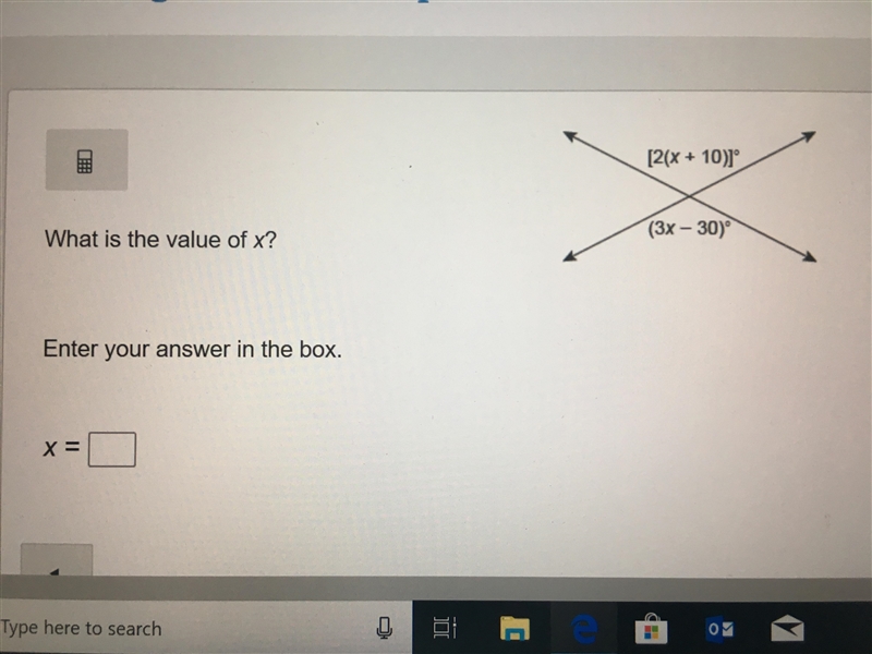 What is the value of x? enter your answer in the box-example-1