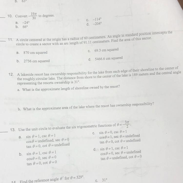 I need help with 11, 12, and 13!-example-1