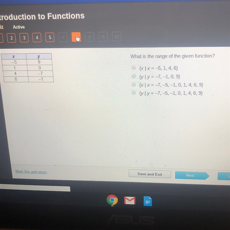 What is the range of the given function? Thank you !!!!-example-1