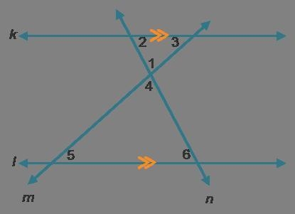 Given k // l, what can you conclude about these triangles? Check all that apply. A-example-1