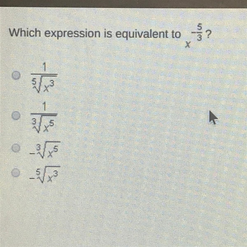 Which expression is equivalent to-example-1