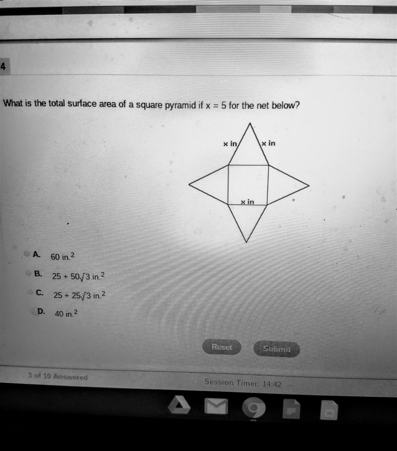 Please someone what is the total surface area of this pryamid ​-example-1