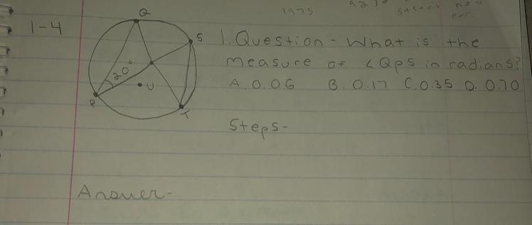 What is the measure in radians? Please show steps!-example-1