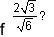 What is the simplest form of 2√3/√6 Answer is A On edgu-example-1