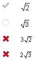 What is the simplest form of 2√3/√6 Answer is A On edgu-example-2