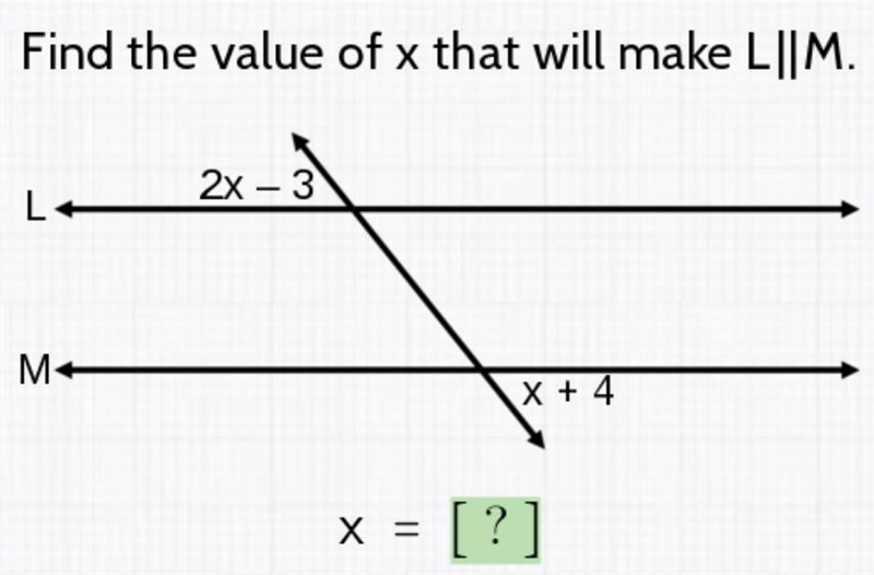 What’s is the value for X?-example-1