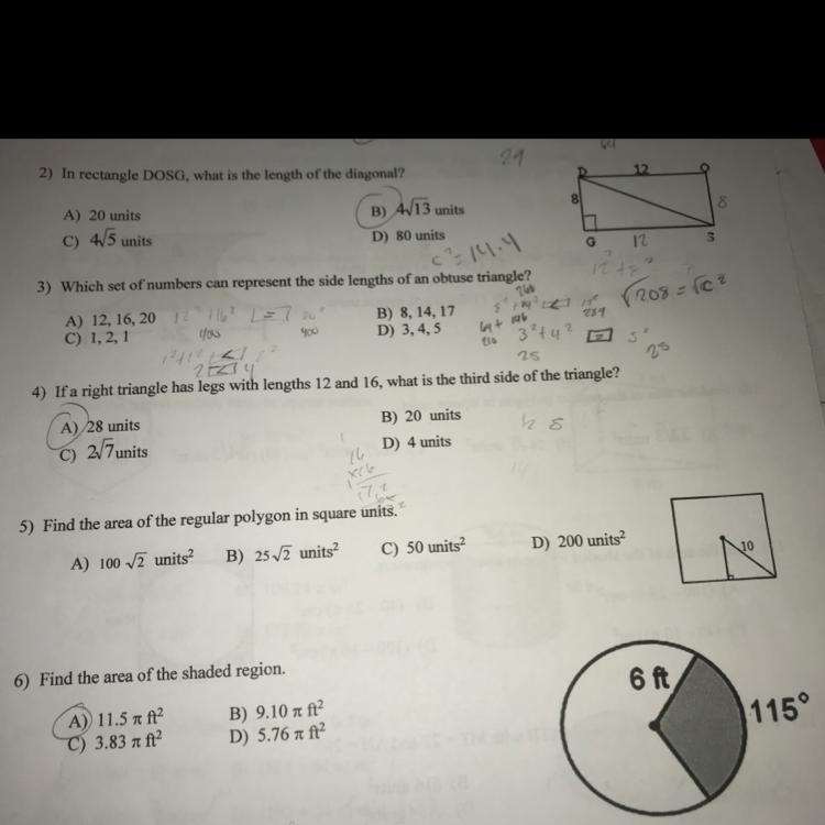 Find the area of the regular polygon in square units. Please help . It’s number 5-example-1