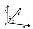 Which describes the relationship between 1 and 2 A. 1 and 2 are complementary angles-example-1