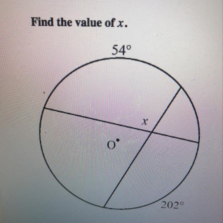 Find the value of x in the picture-example-1