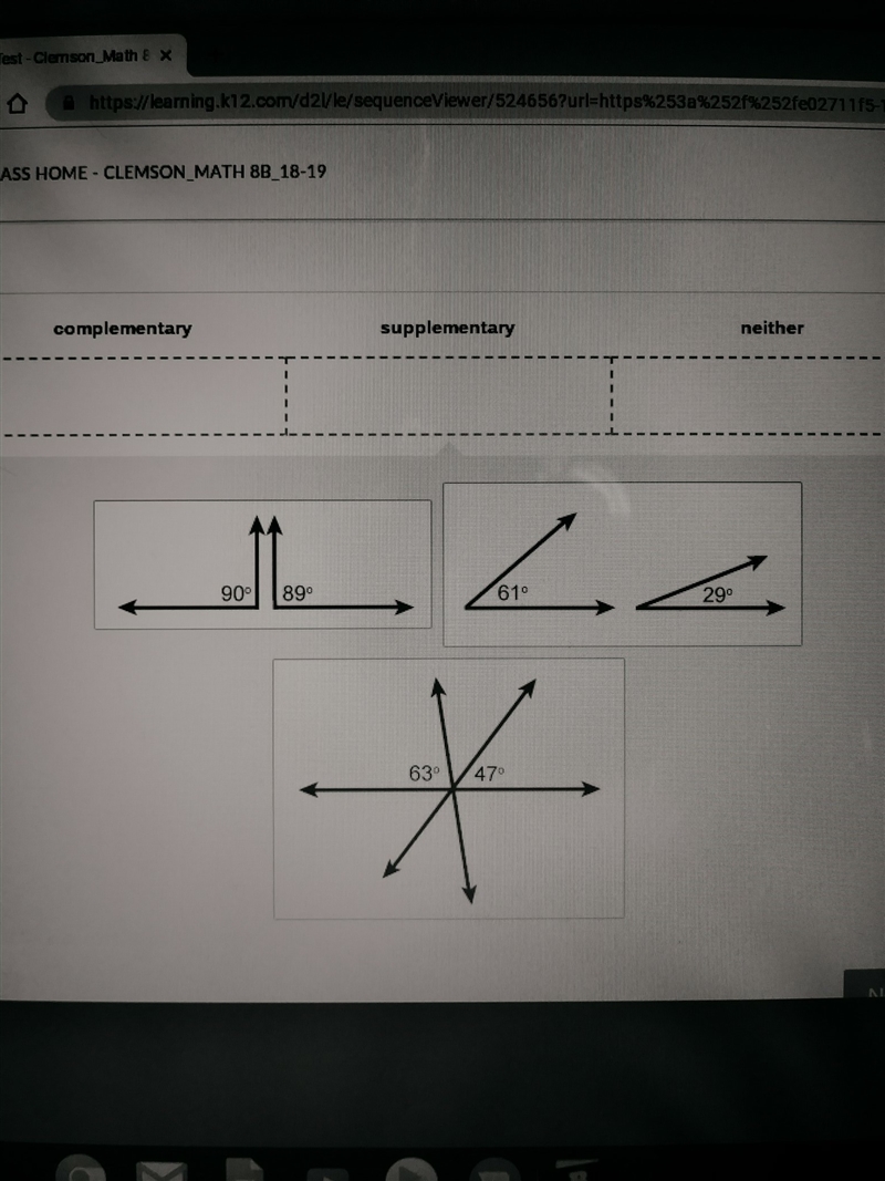 Classify each pair of labeled angles as complementary,suplementary, or neither. Drag-example-1