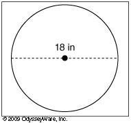 What is the circumference of the following figure? Be sure to convert your answer-example-1