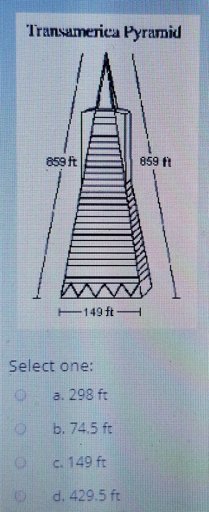 A triangular side of the Transamerica Pyramid Building in San Francisco, California-example-1