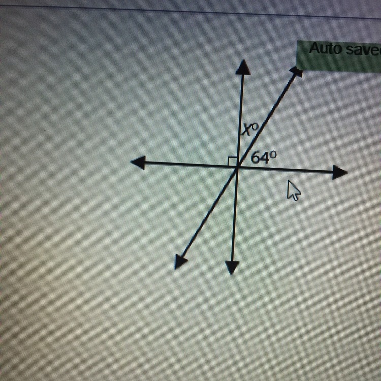 What is the value of X? Enter your answer in the box-example-1