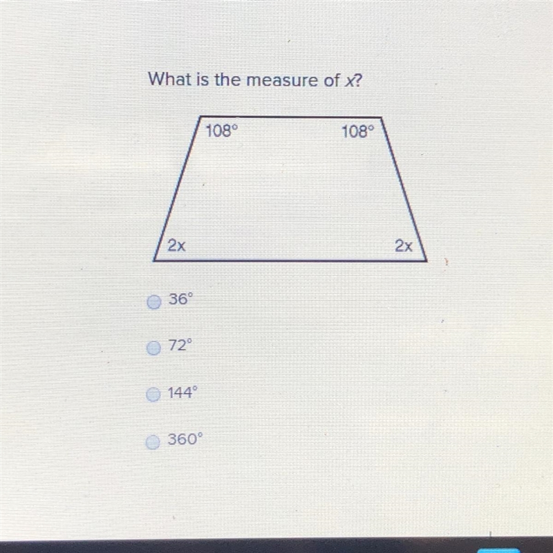 What is the measure of x?-example-1