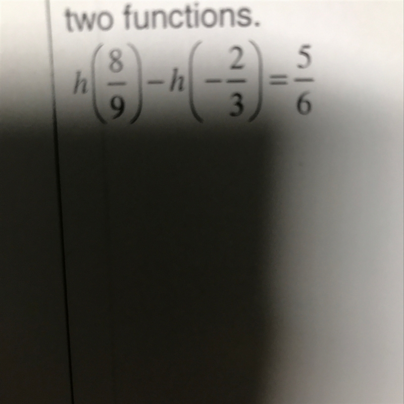 Pls. Help me solve with this math problem Determine the slope given the difference-example-1